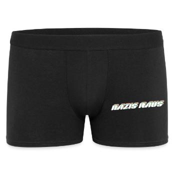 Les nazis éliminés | Design politique rétro - Boxer Homme - noir - Devant