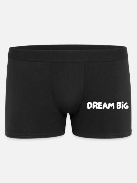 Dream big - Men's Boxer Shorts - black