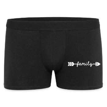 Family - Men's Boxer Shorts - black - Front