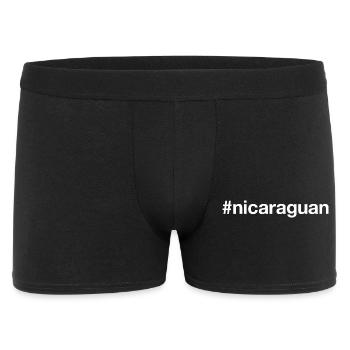 NICARAGUAN Nicaragua Hashtag - Boxer Homme - noir - Devant