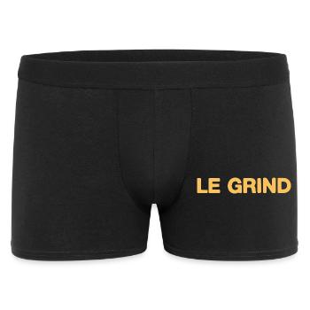 Le Grind – Motivation Statement Design Fan - Men's Boxer Shorts - black - Front