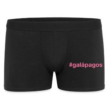 Galapagos Island - Männer Boxer Shorts - Schwarz - Vorne