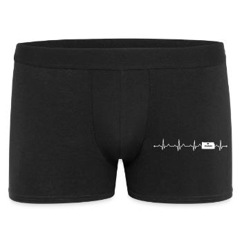 Fierté du Tournesol du Kansas State Heart Lineline - Boxer Homme - noir - Devant