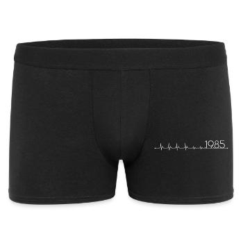 Le rythme de 1985 - Boxer Homme - noir - Devant