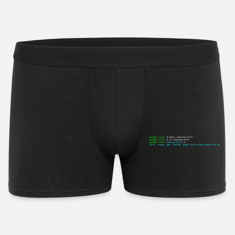 terminal linux - Boxer Homme - noir