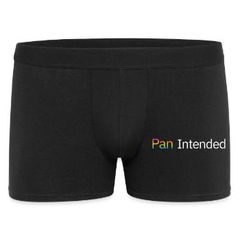 Pan Intended – Chemise subtile de la fierté pansexuelle - Boxer Homme - noir - Devant