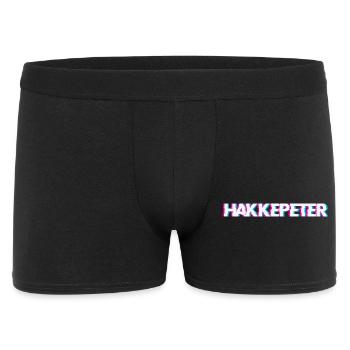 Hardtekk Tekk - Männer Boxer Shorts - Schwarz - Vorne