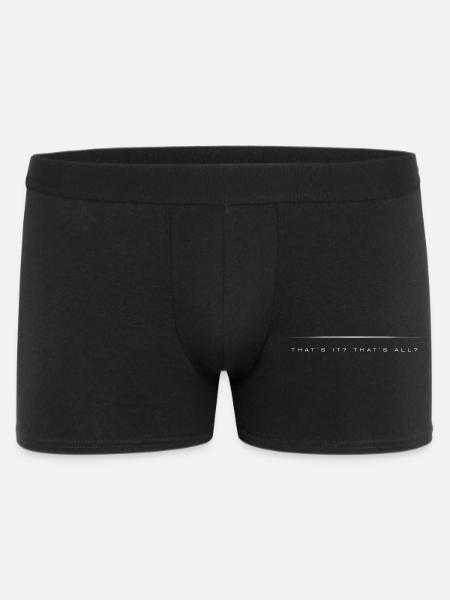 That's It? That's All? _ Sarcastic Quotes - Men's Boxer Shorts - black