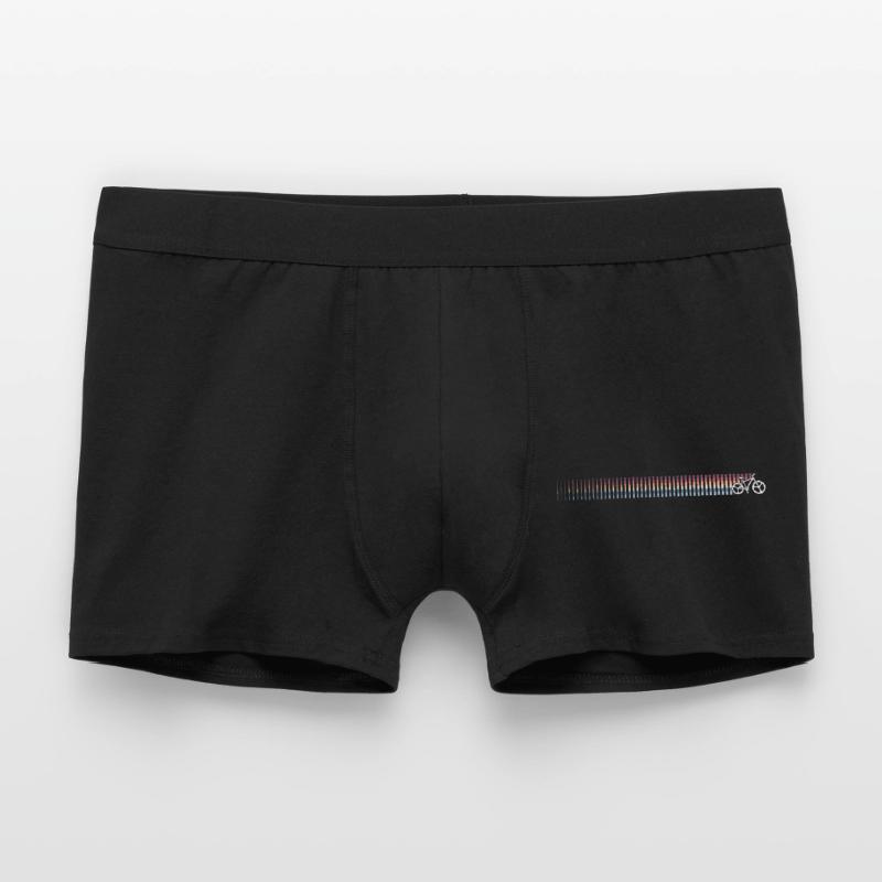Gradient Barcode Sunset Men's Boxer Shorts