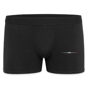 drapeau français - Boxer Homme - noir - Devant