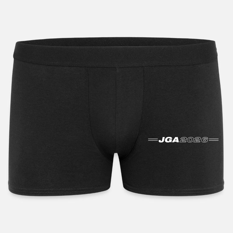 Jga 2026 Junggesellenabschied - Männer Boxer Shorts - Schwarz