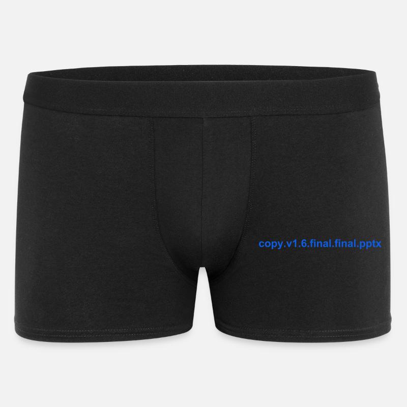 Le PowerPoint final - Boxer Homme - noir