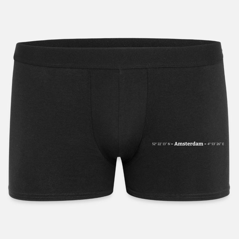 Coordinates Amsterdam - Men's Boxer Shorts - black