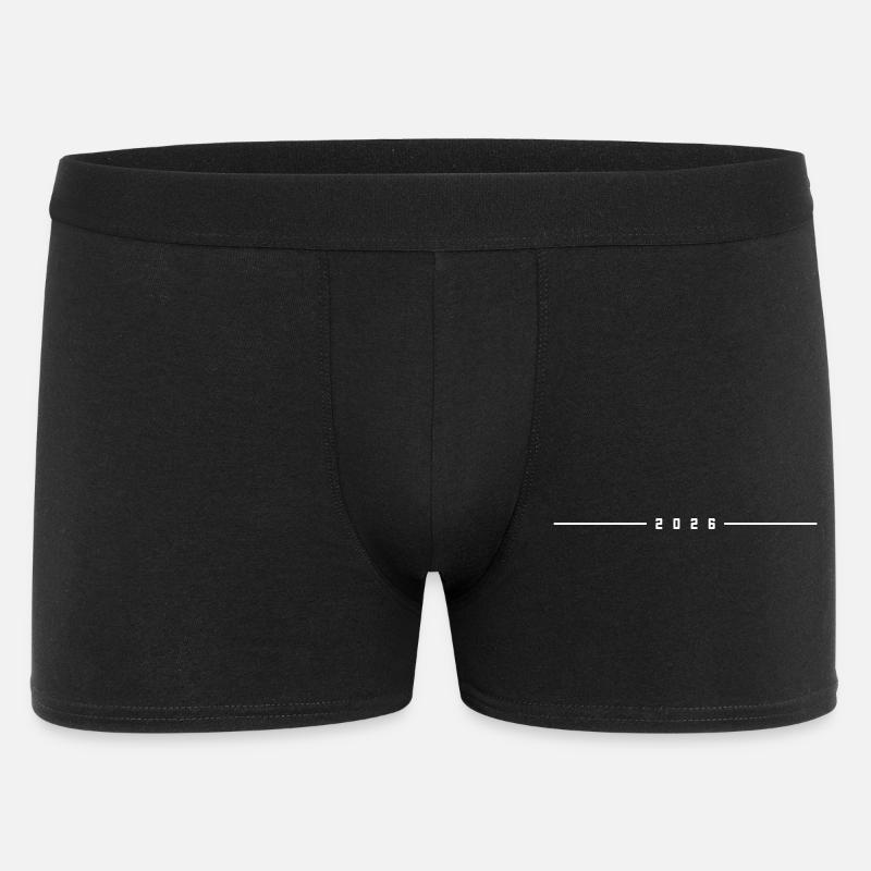 2026 Jahr Element - Männer Boxer Shorts - Schwarz