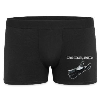 Vatertag - Männer Boxer Shorts - Schwarz - Vorne