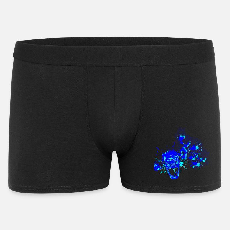 Kopfschuss - Männer Boxer Shorts - Schwarz