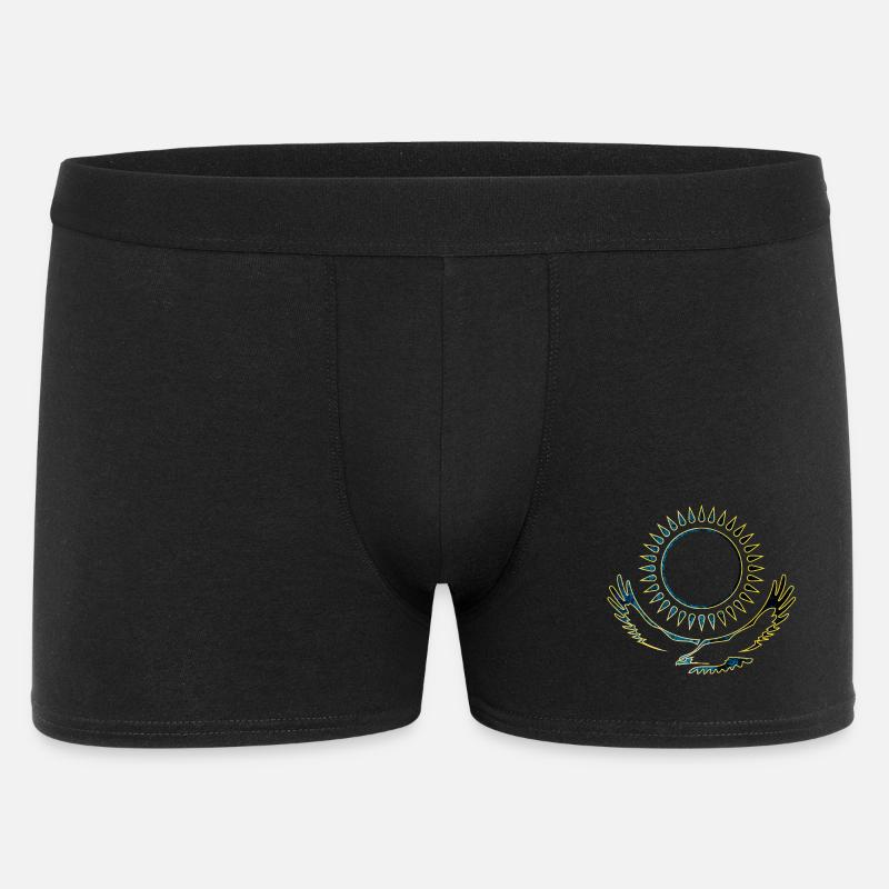 Kazakhstan Adler noble - Boxer Homme - noir