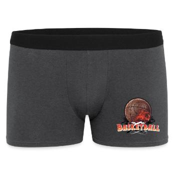 basketball - Men's Boxer Shorts - charcoal grey - Front