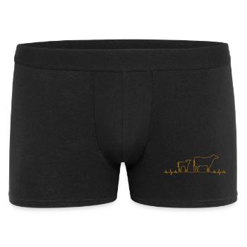 Taureau de veau vache - Boxer Homme - noir - Devant