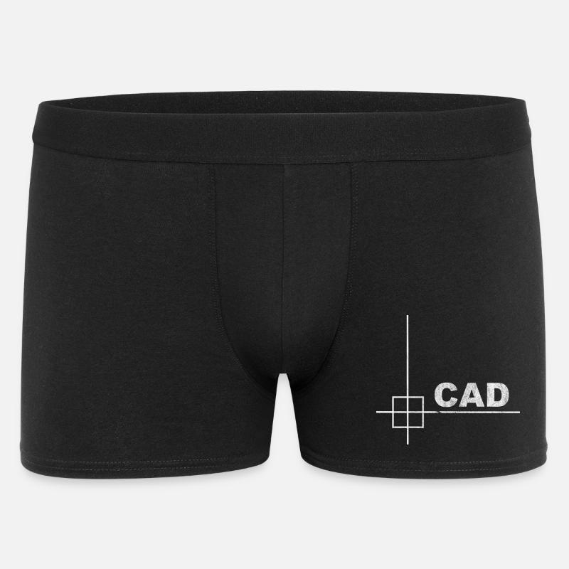 Conception technique minimale CAD Designer - Boxer Homme - noir