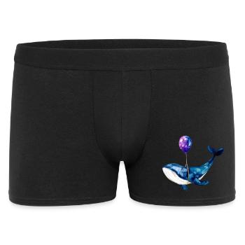 Chemise aquarelle ballon ballon de Wal Luftballon - Boxer Homme - noir - Devant
