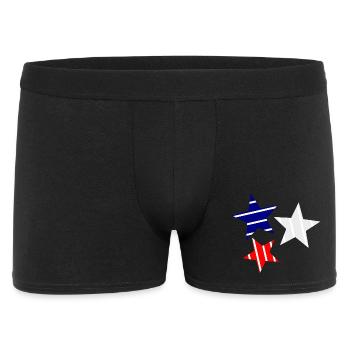 ETOILE. ETOILES. STAR. ETOILES. FÊTE. ANNIVERSAIRE - Boxer Homme - noir - Devant