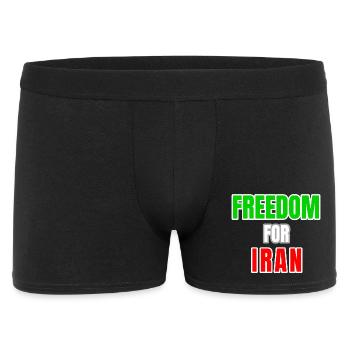 Liberté de l’Iran - Boxer Homme - noir - Devant