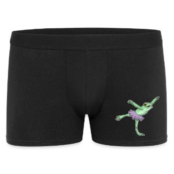 Frog Ballerina Ballet Dance - Men's Boxer Shorts - black - Front
