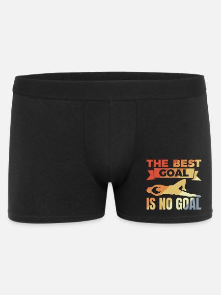 Goalkeeper Saying - Men's Boxer Shorts - black