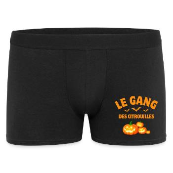 halloween, citrouille, citrouilles - Boxer Homme - noir - Devant