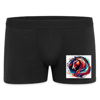 Horse - Men's Boxer Shorts - black - Front