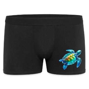 Turtle - Men's Boxer Shorts - black - Front