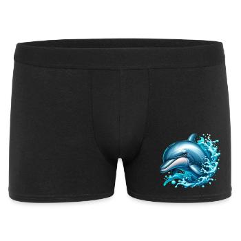 Dolphin - Men's Boxer Shorts - black - Front