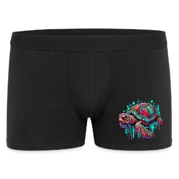 Turtle - Men's Boxer Shorts - black - Front