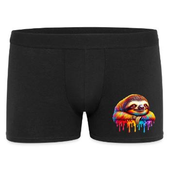 Sloth - Men's Boxer Shorts - black - Front