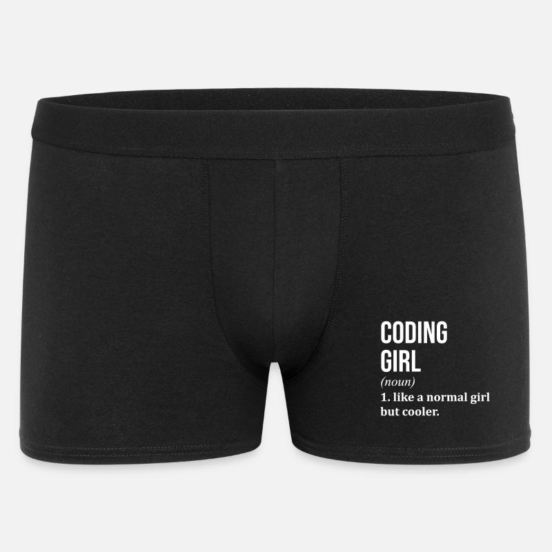Codierung - Männer Boxer Shorts - Schwarz