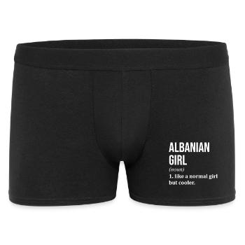 Albania Albania Albania - Men's Boxer Shorts - black - Front