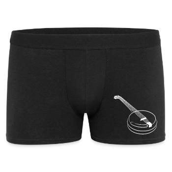 Croquis de banjo - Boxer Homme - noir - Devant