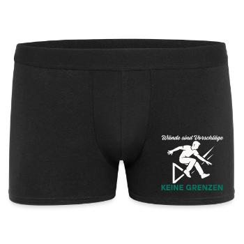 Parkour Jump - Design urbain dynamique - Boxer Homme - noir - Devant