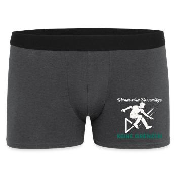 Parkour Jump - Design urbain dynamique - Boxer Homme - charbon - Devant
