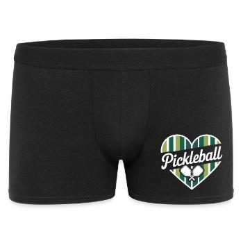 Pickleball - Men's Boxer Shorts - black - Front