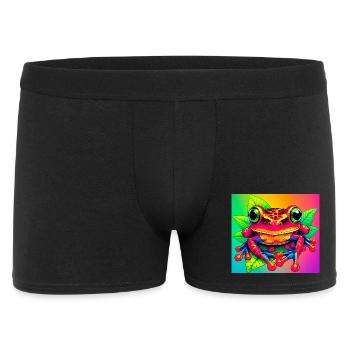frog - Men's Boxer Shorts - black - Front