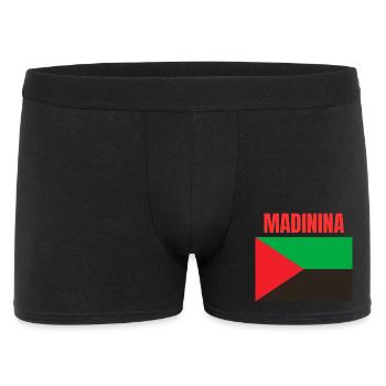 T-shirt Madinina drapeau Martinique - Boxer Homme - noir - Devant