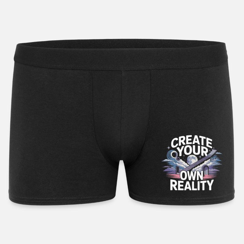 Façonner sa propre réalité - Boxer Homme - noir
