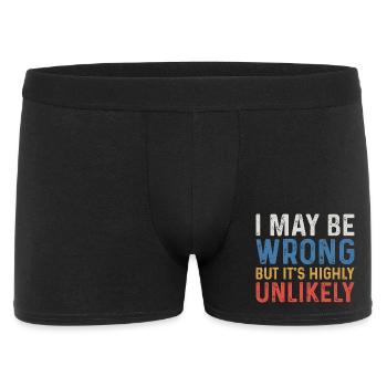 I May Be Wrong But It's Highly Unlikely - Boxer Homme - noir - Devant