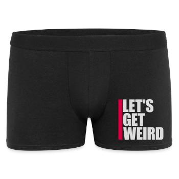 Disons bizarrement et drôle de fête pour les célébrations - Boxer Homme - noir - Devant