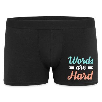 Speech therapist Speech therapist - Men's Boxer Shorts - black - Front