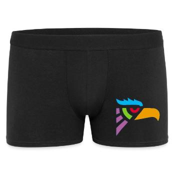 Tribal Eagle Head - Men's Boxer Shorts - black - Front