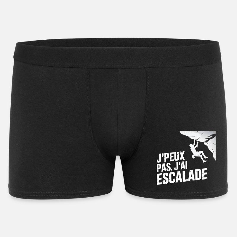 I can't I climbed - Men's Boxer Shorts - black