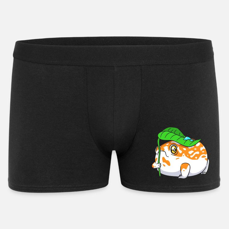 Frosch Desert Rain Frog - Männer Boxer Shorts - Schwarz